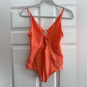 Acacia Swimwear Orange One Piece Swimsuit